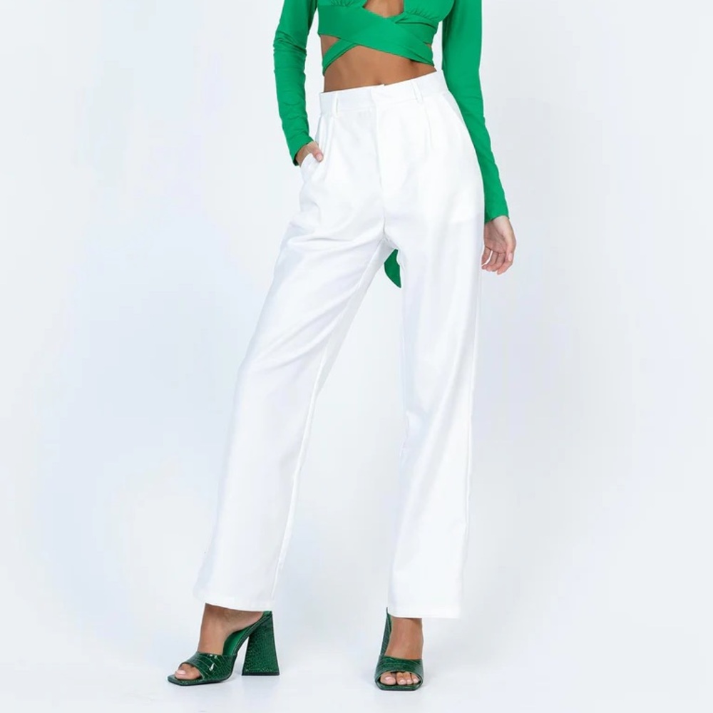 PRINCESS POLLY | Maiah White Pant